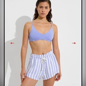 Left on Friday Getaway linen short XL